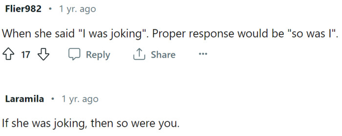 Everyone is joking. Badly...