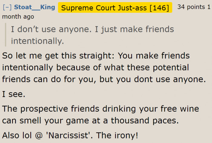 These rich kids probably know her intentions already.