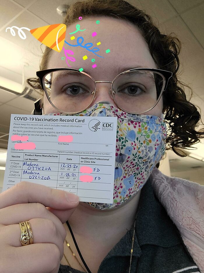 35. Mom, I Got My Second Covid Shot! My Real Mom Is Antivax And She Won't Care