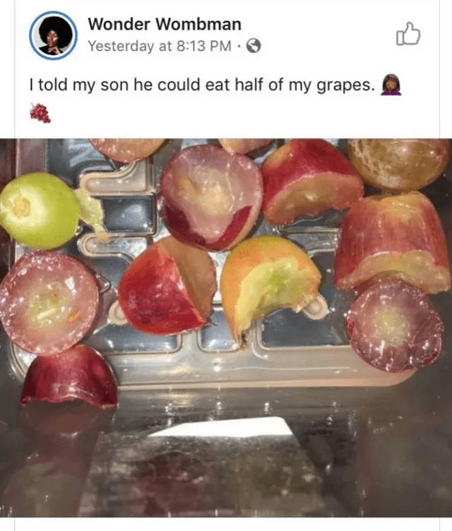 He did exactly what you asked of him, so you really can't be mad.