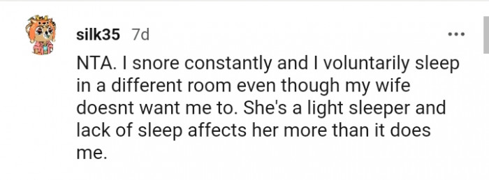 Lack of sleep affects her more