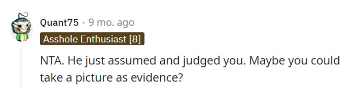The boss jumped to conclusions faster than a snowflake in a blizzard.