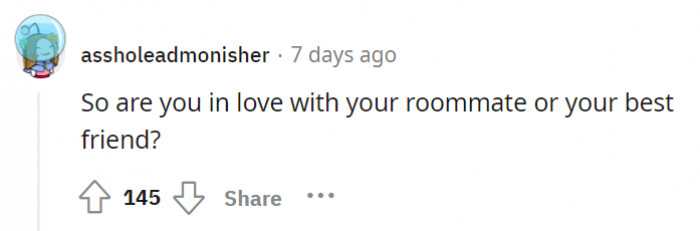 Some are asking if OP has feelings not just for the coworker, but maybe even for their best friend.