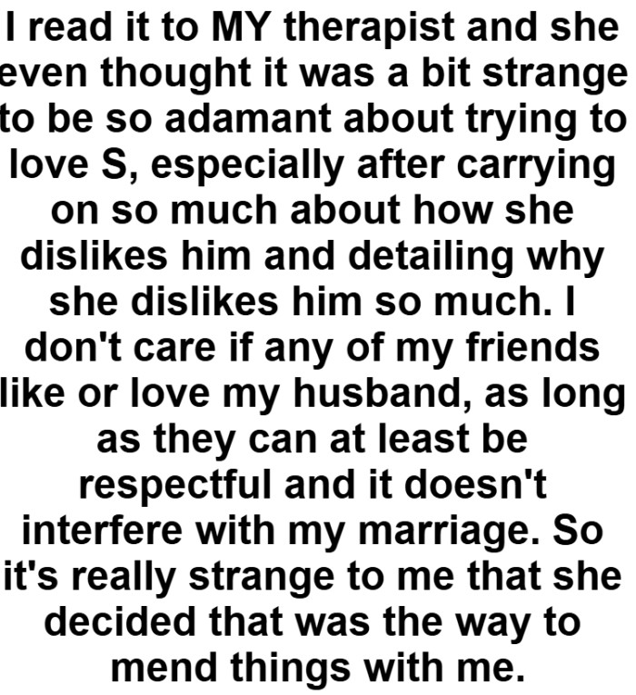 We totally agree with this about liking our husband or wife.