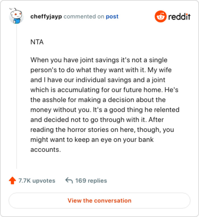 It's a good thing he relented