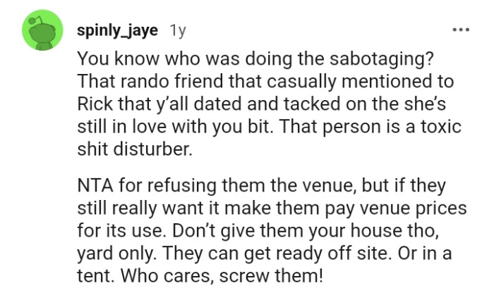 Make them pay venue prices for its use