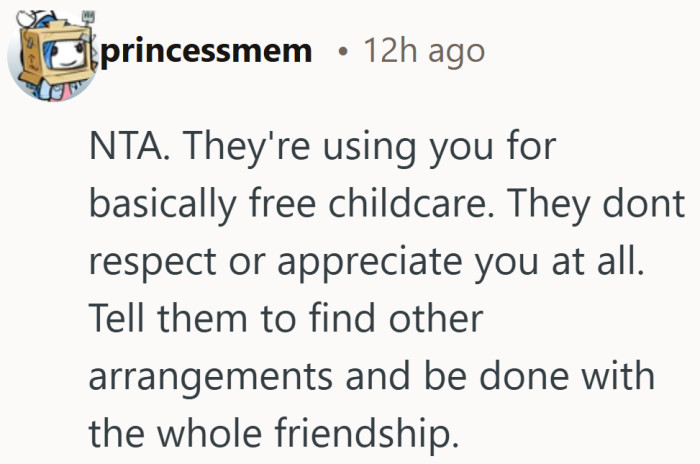 Being paid five dollars an hour and still footing the bill does not exactly scream appreciation.