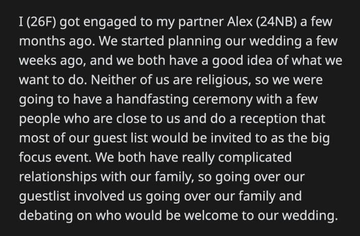 Emma would undoubtedly make comments about Alex's gender affirmation surgeries