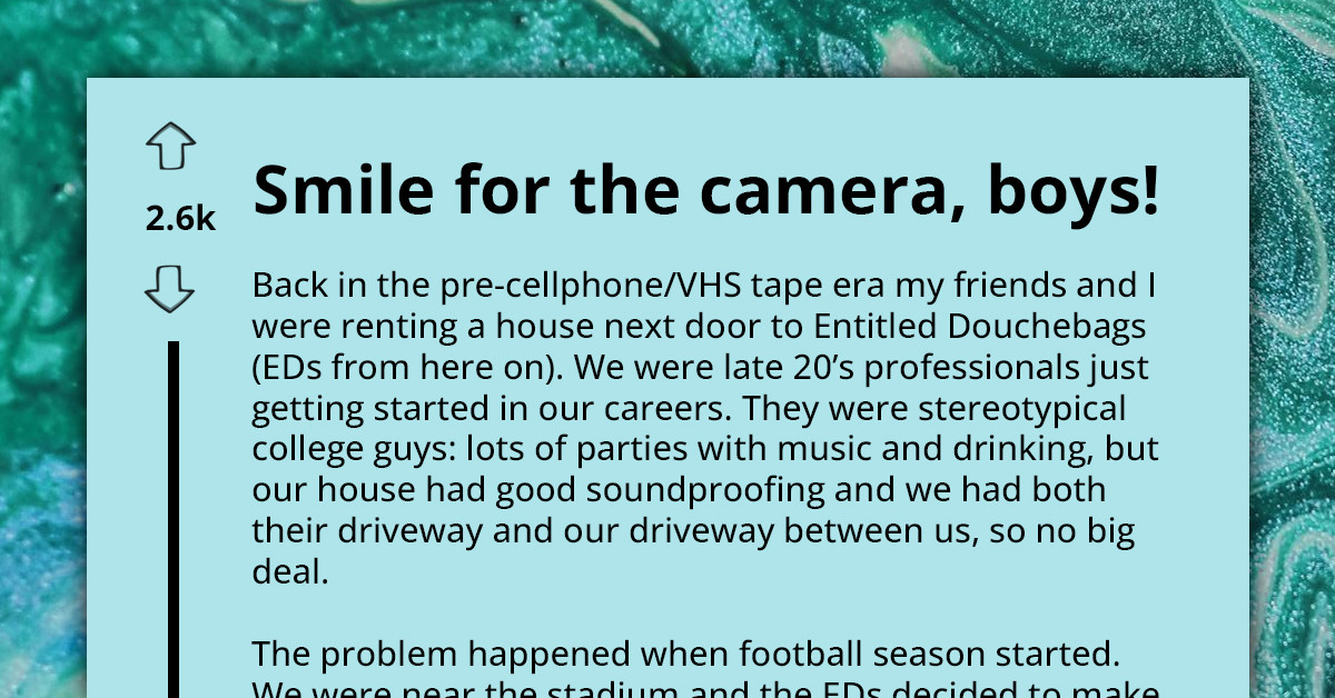 Redditor Shares the Perfect Revenge Story: He Managed to Record Some Entitled Douchebags as They Spray-Painted Their House