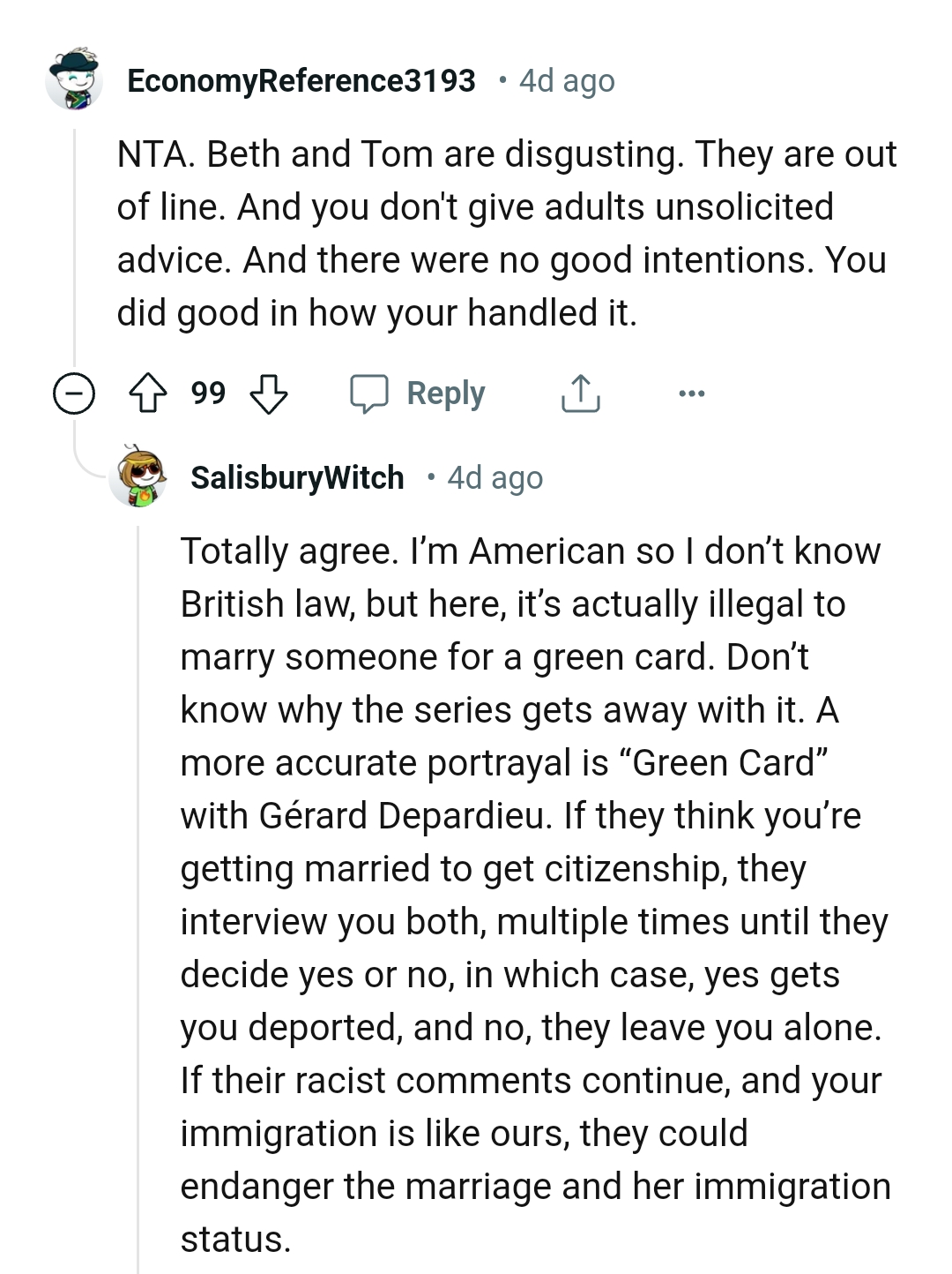 There were no good intentions there