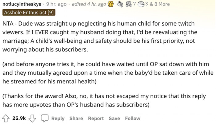 This commenter has a lot of humor