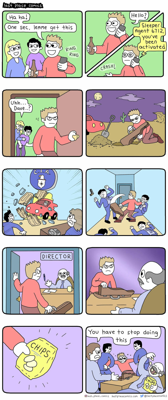 I'm not even sure what happened in this one, but okay.