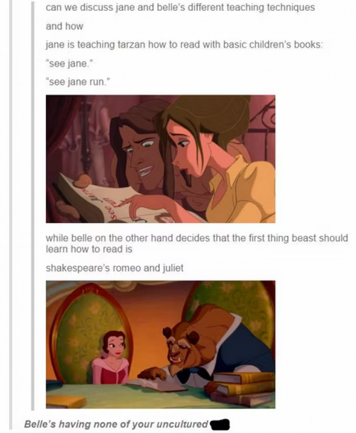 19. What beginners and AP classes look like, Disney style