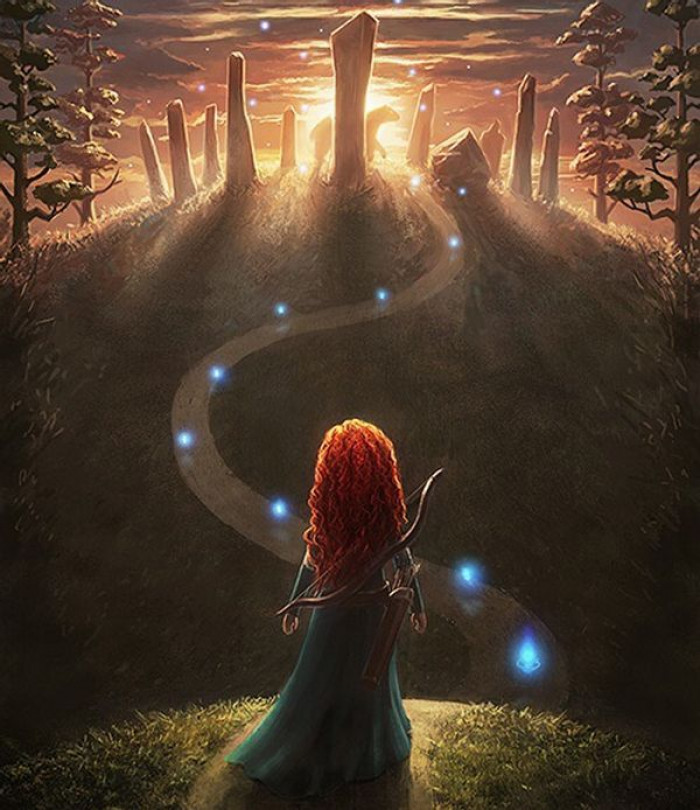 15. Brave looks a lot more mystical and magical