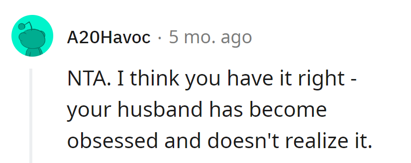 While he's crunching abs, he's missing the crunch of reality—obsession alert!