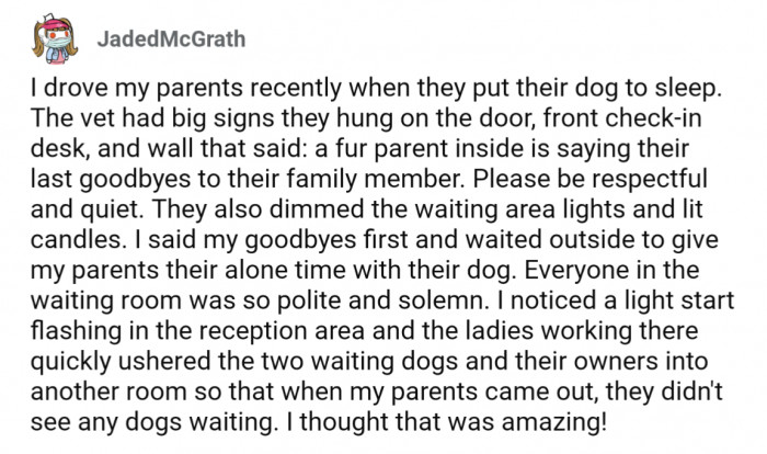 This sounds like the absolute best way to support families saying 