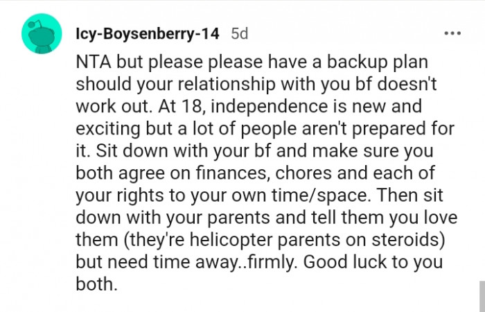 Make sure you both agree on finances