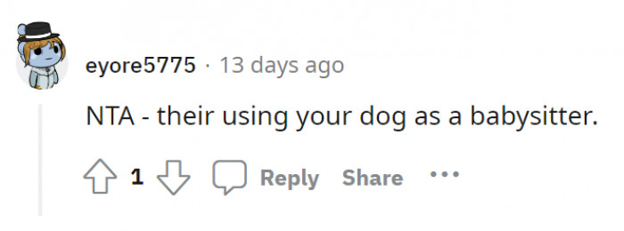 Can someone get @eyore5775 the medal for the “best comment ever”?