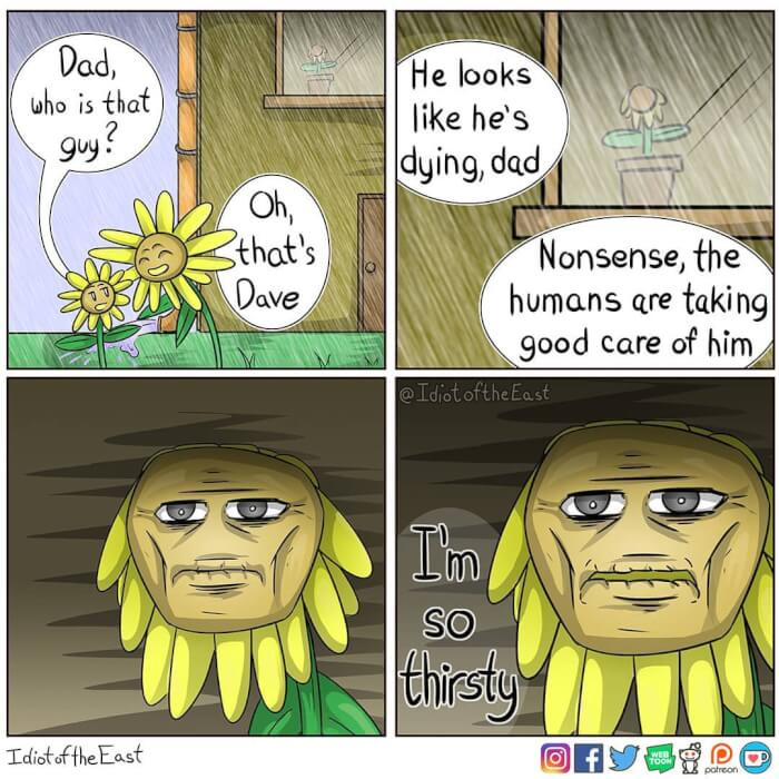 5. The Flower is So Thirsty