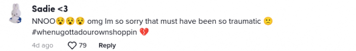 People came in hot with the comments, but they weren't exactly the responses she thought she'd receive.