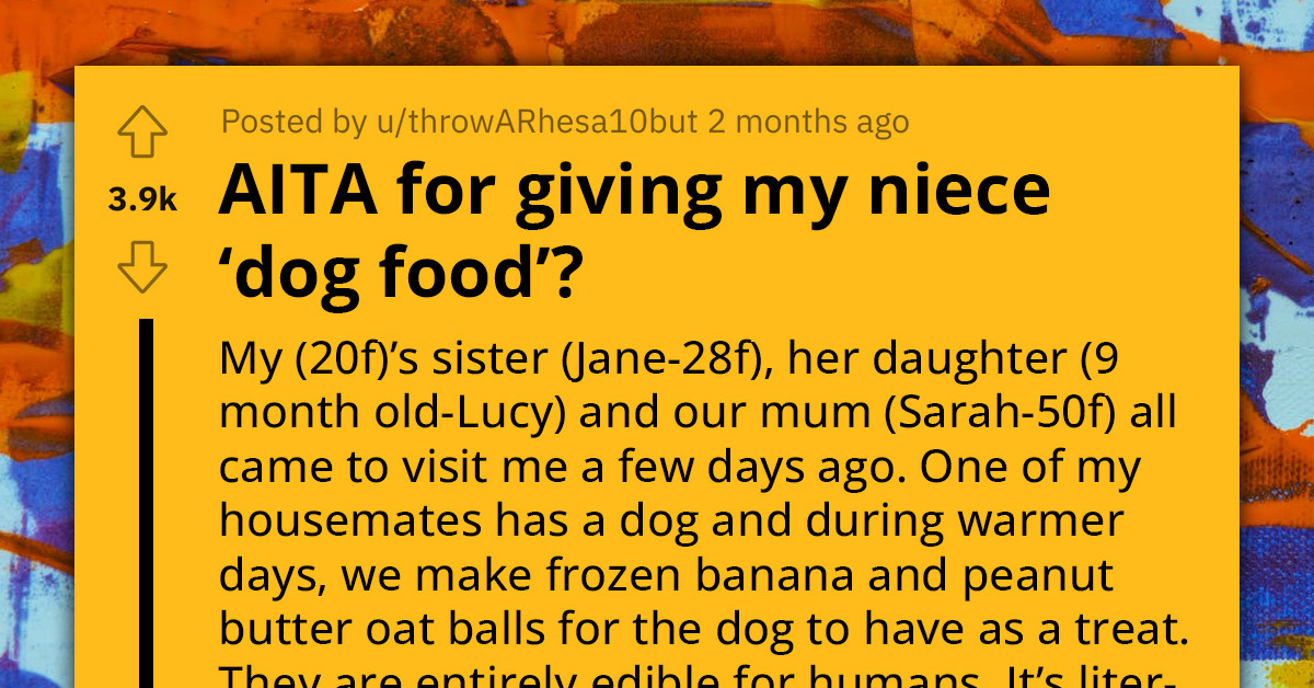 Aunt Wonders If She Made a Mistake by Offering Niece Food Deemed 'Dog Food' by Her Sister
