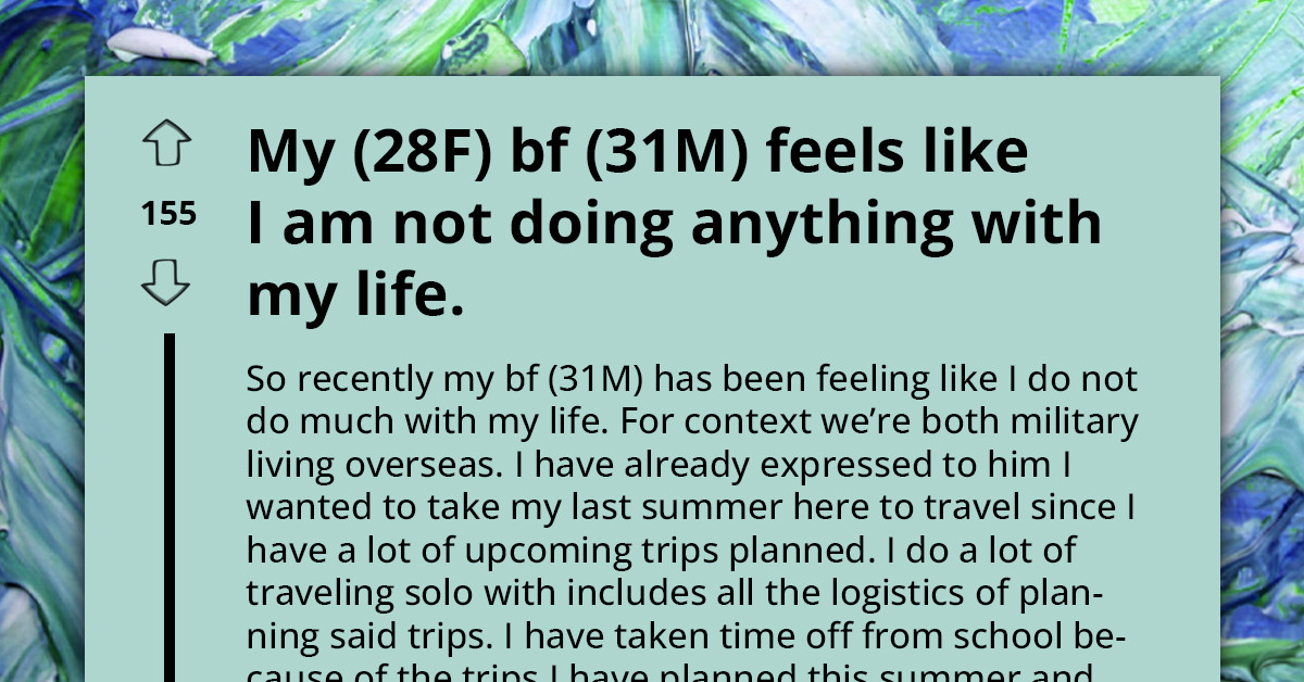 Financially Stable Lady Gets Insulted By Her Boyfriend About Doing Nothing With Her Life; He Is Jealous Of Her Free Time