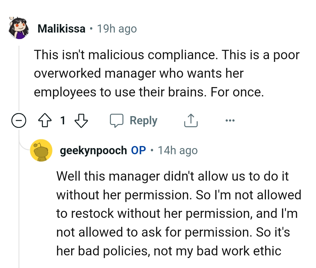 A poor overworked manager