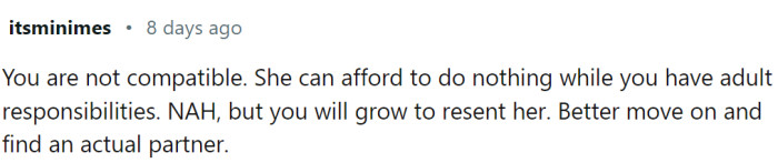 This is a bit harsh: