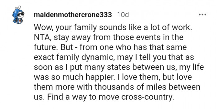 Love them with thousands of miles between us