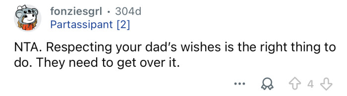 “They need to get over it.”