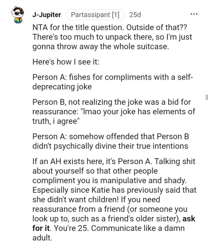 There is too much to unpack here