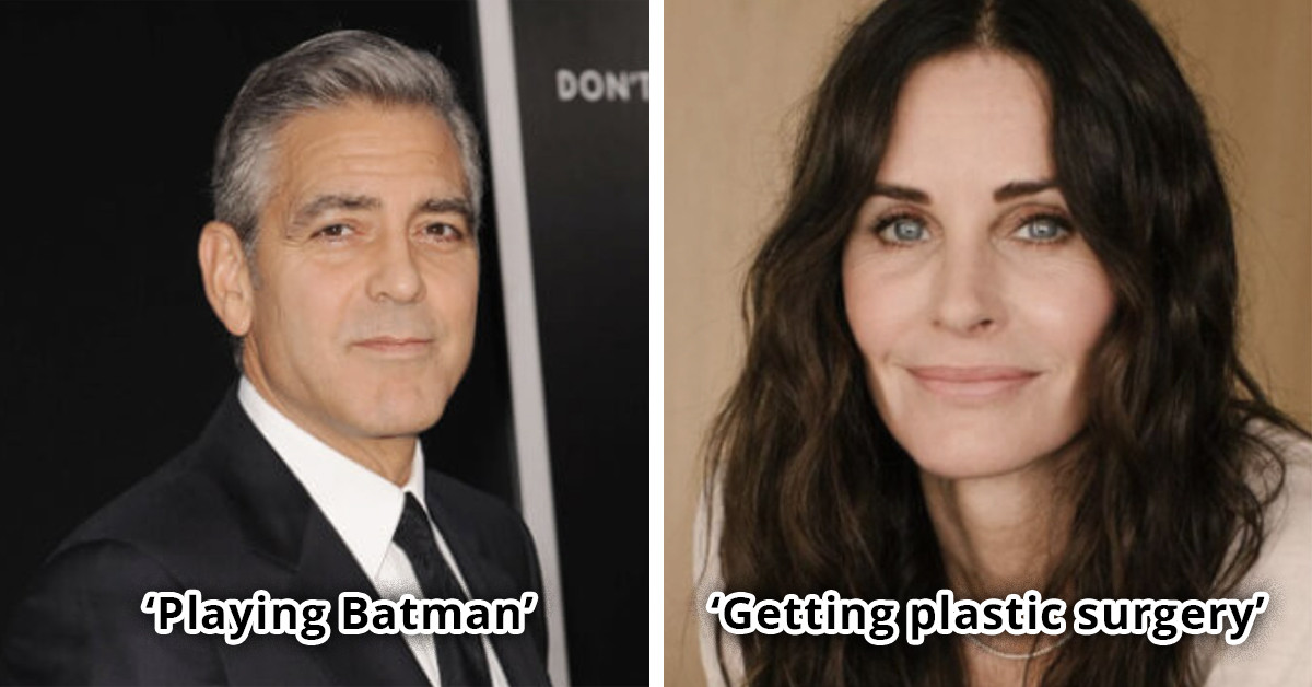 13 Celebrities Share Things They Regret The Most