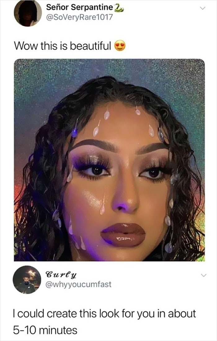 18. What Exactly Is On Her Face