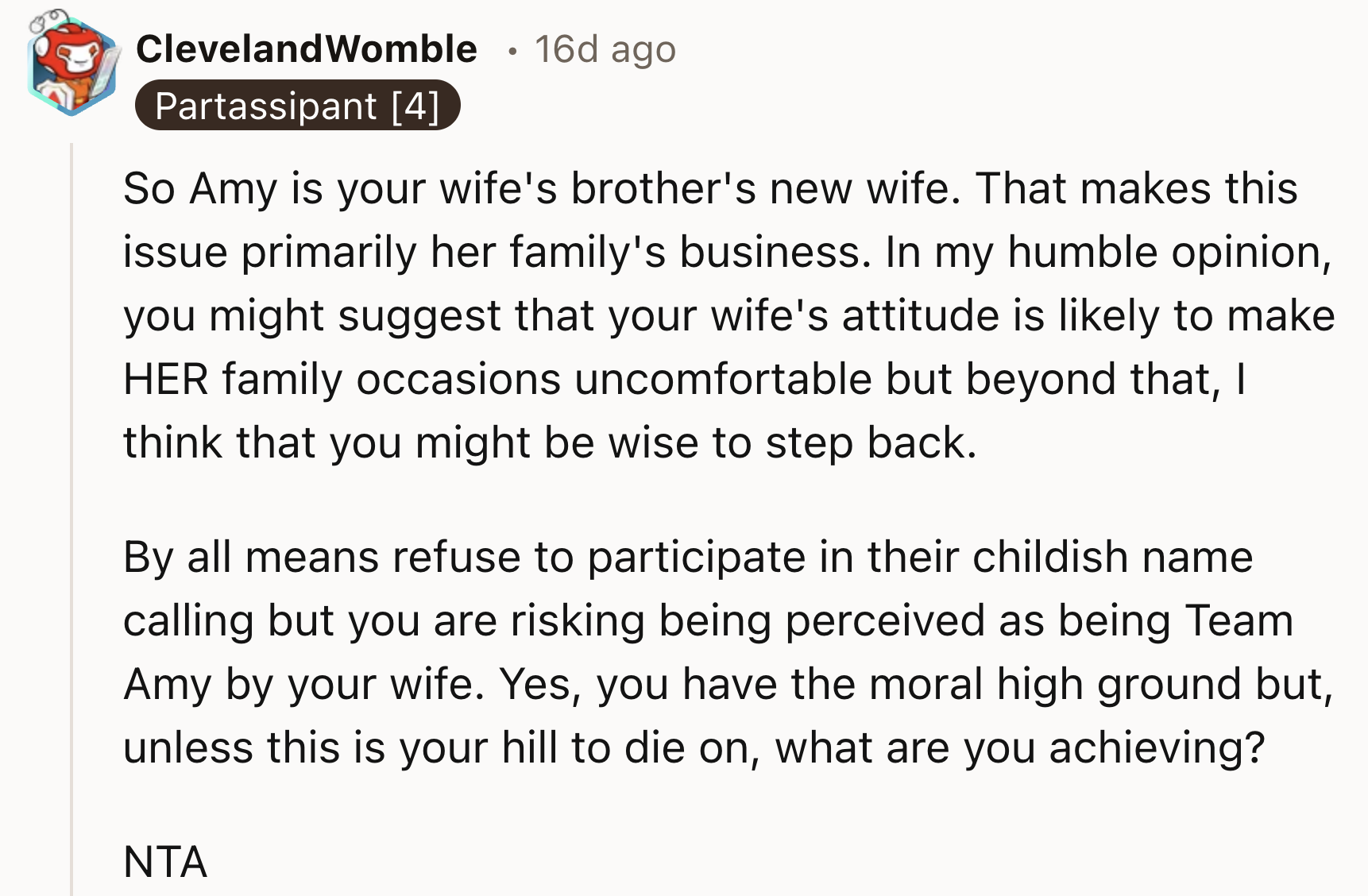 This Issue Is a Family Matter