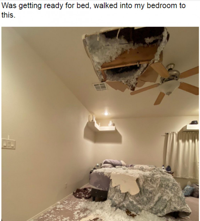 3. The look of shock all over my face