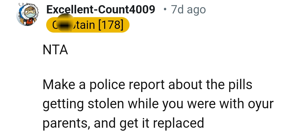 The OP should make a police report