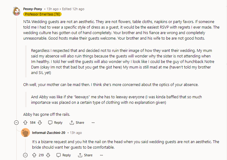 7. They are not flowers, tablecloths, napkins, or party favors.