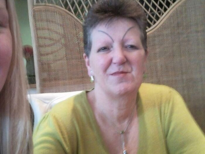 "A Lady My Mum Worked With, She Drew Them On Every Day"