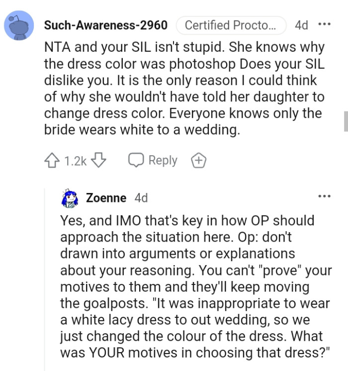Everyone knows that only the bride wears white to the wedding