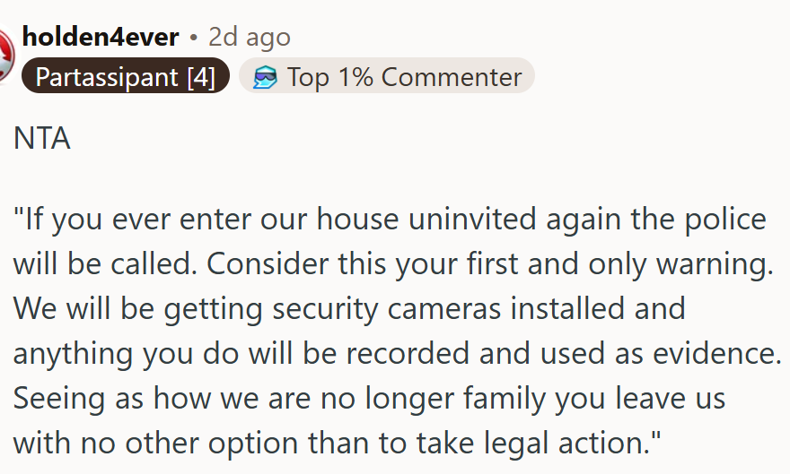 Firm, but effective:
