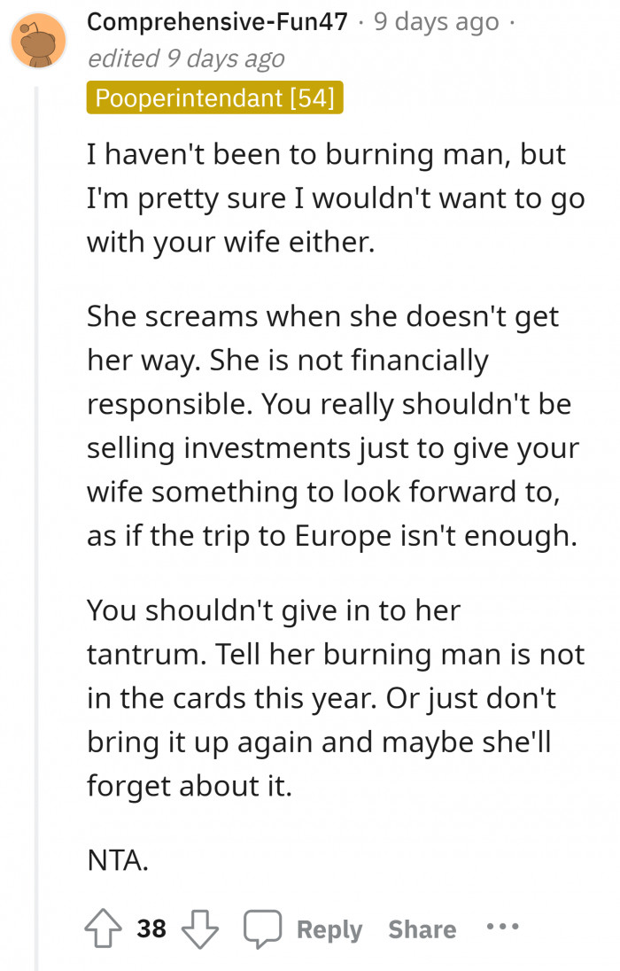 8. You have to let her have a taste of her own medicine.