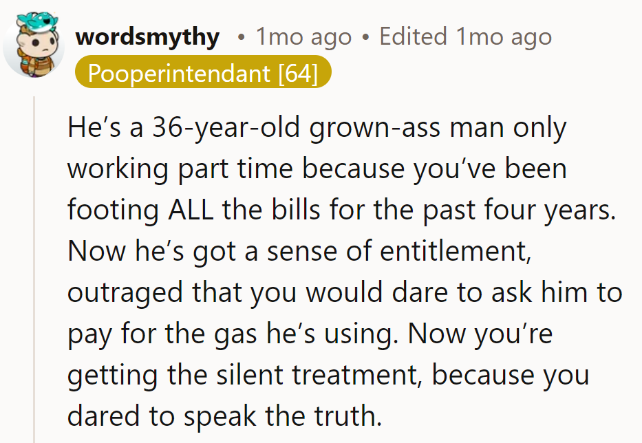 He's also dodging responsibilities faster than he drives without a license.