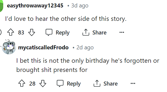 Some people clearly feel like he was the one in the wrong, but some have felt like he did what he could.