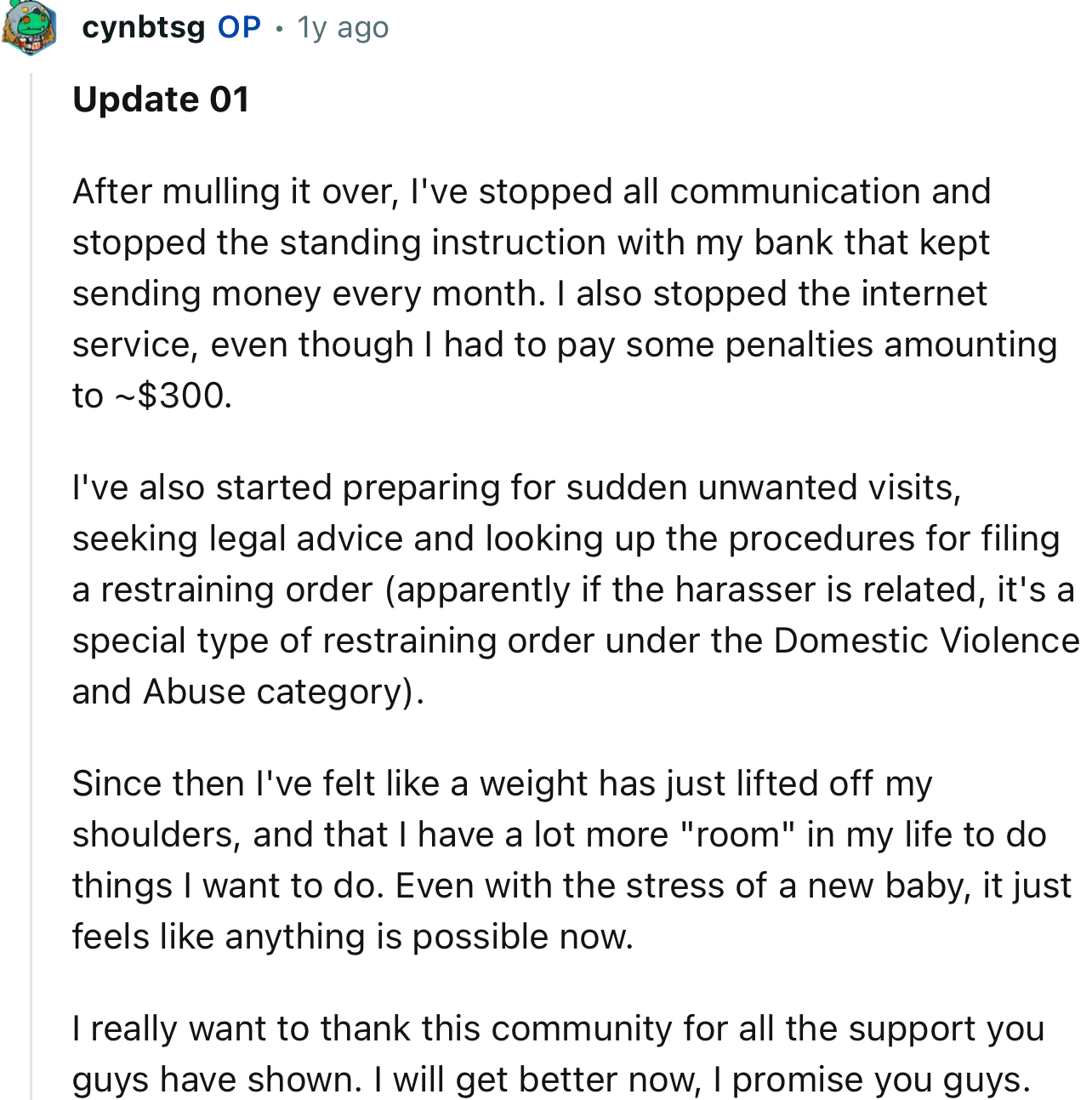 OP came back with an update