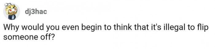 Where did OP get that idea?