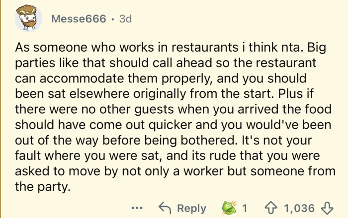 They should’ve called ahead.