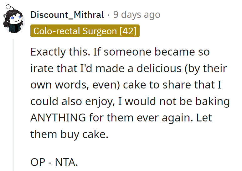 Let them eat store-bought cake! No need for drama over homemade delights.