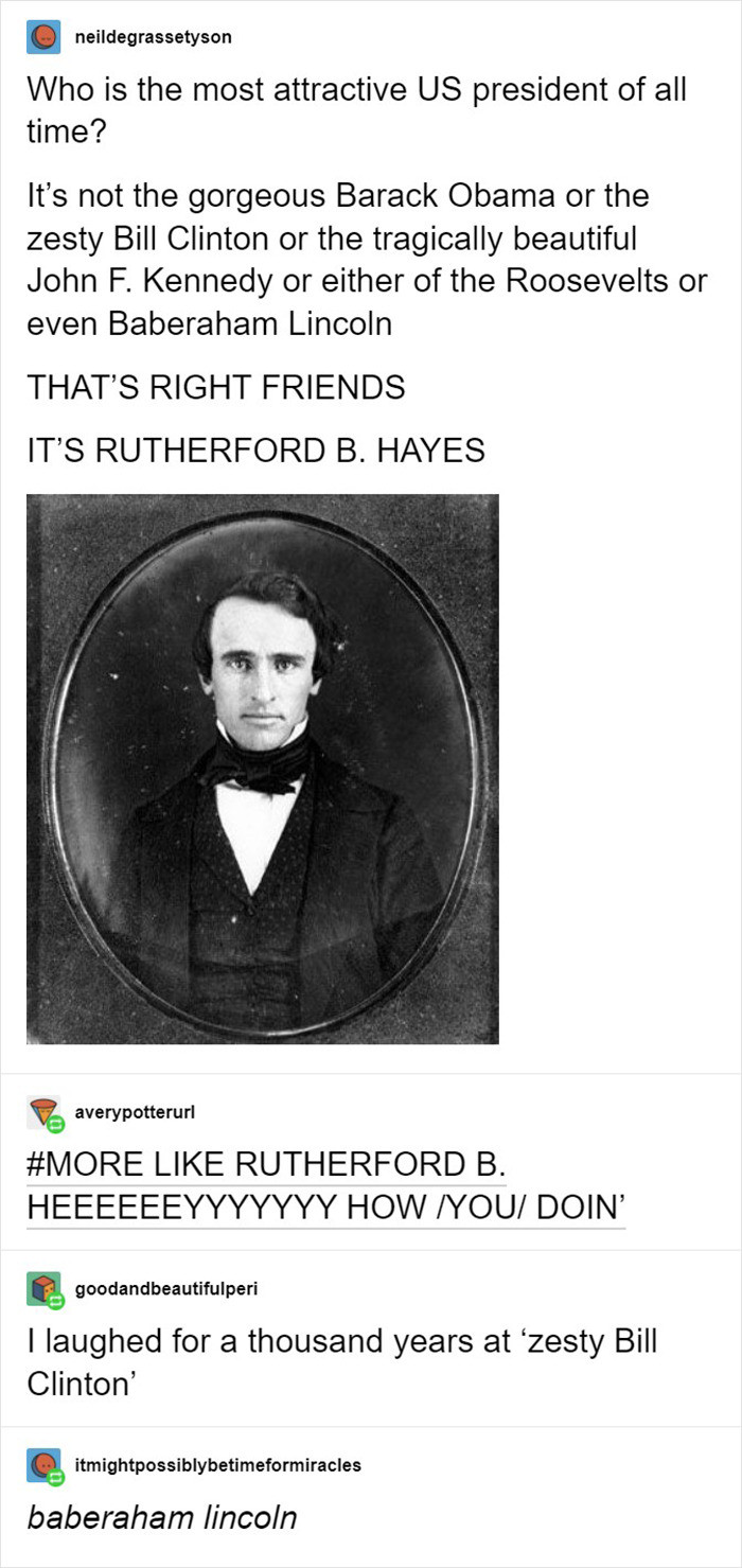 24. The most attractive president