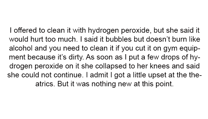 I admit I got a little upset