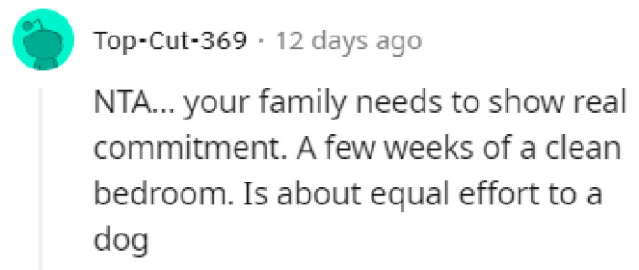 Show your commitment